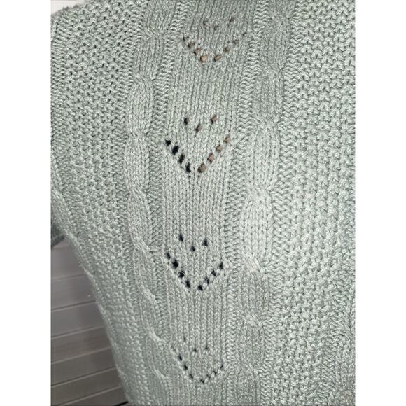 80s Outback Red Green Cable-Knit Sweater Women’s Made In USA - Picture 8 of 10